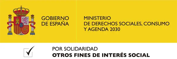 Logo Ministerio de Derechos Sociales, Consumo y Agenda 2030